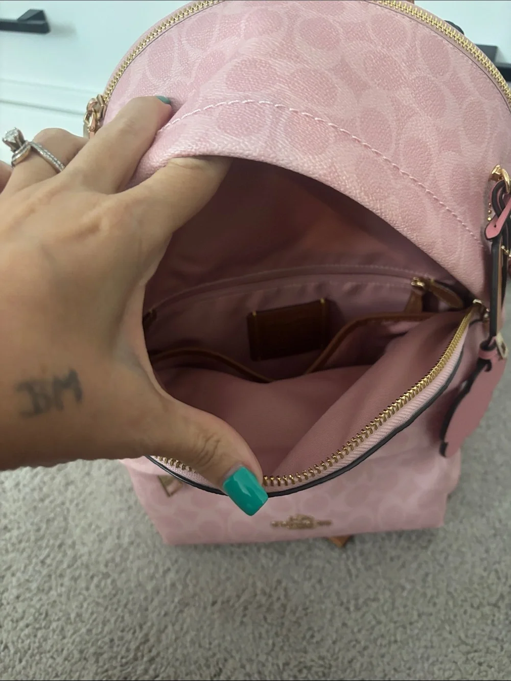 Powder pink 🌸 Coach backpack
